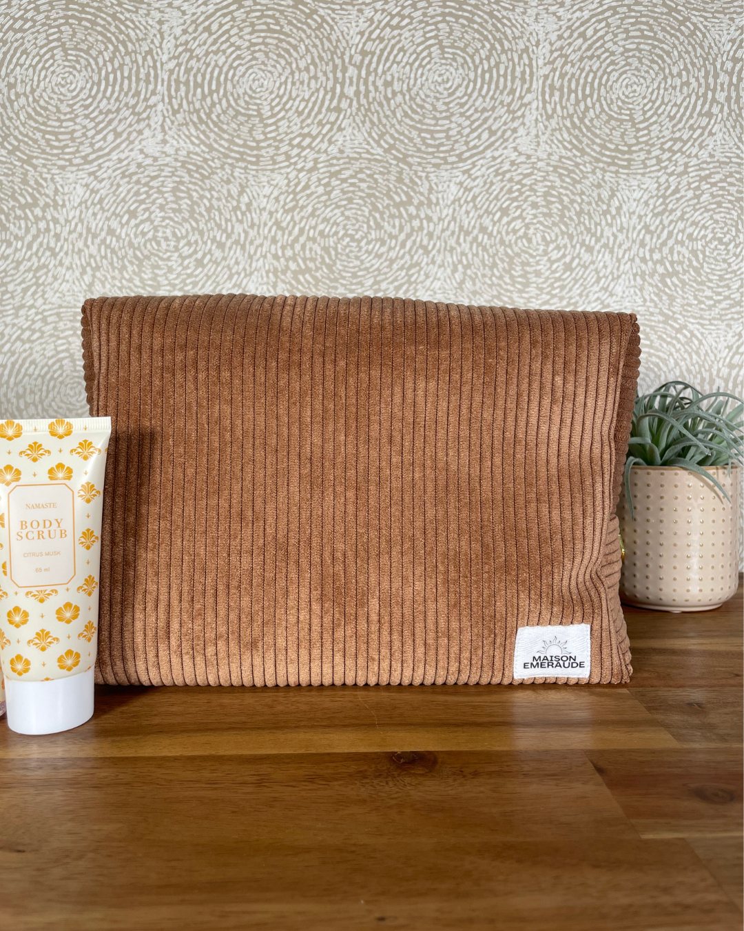 Trousse velours / léopard - Wild life