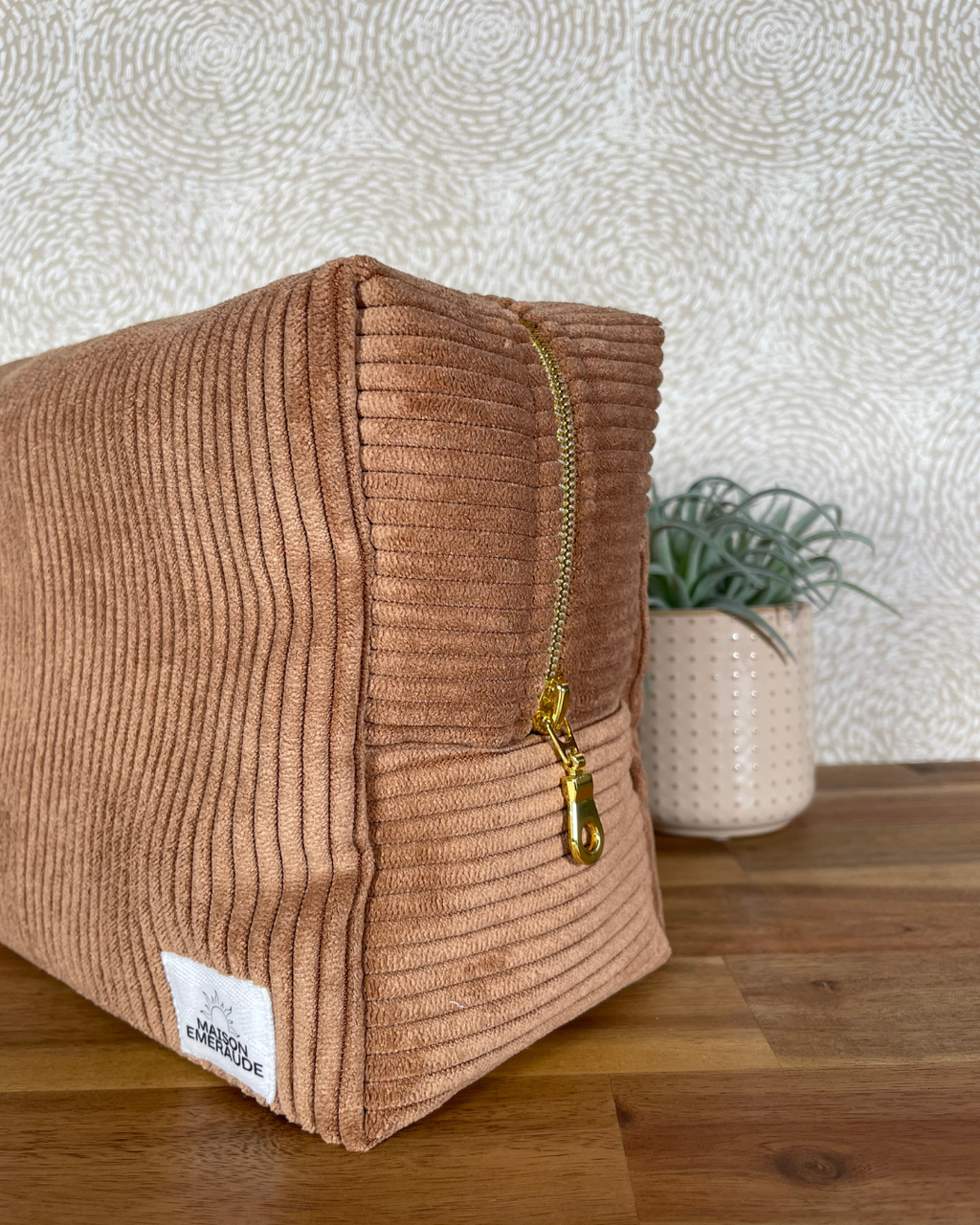 Trousse velours / léopard - Wild life