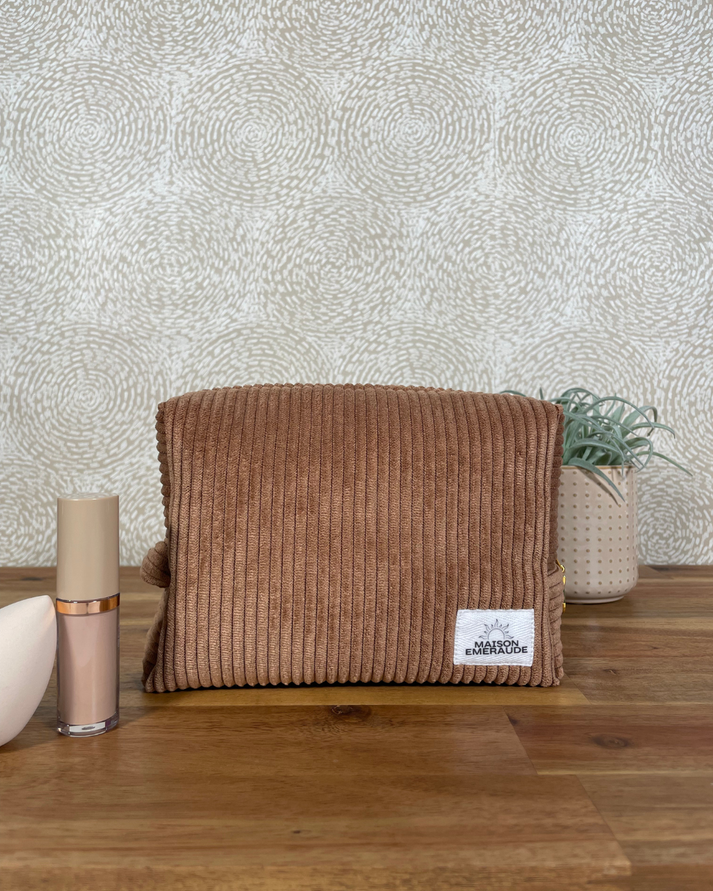 Trousse velours / léopard - Wild life