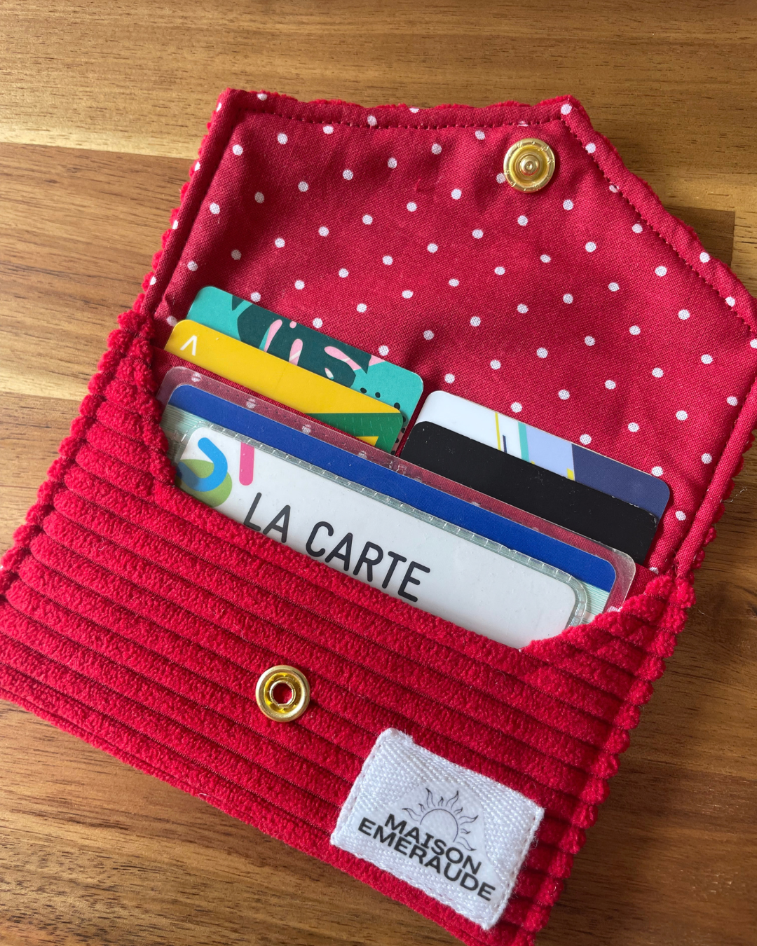 Porte carte - Cherry lady